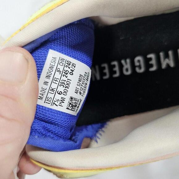 Adidas x Karlie Kloss X9000 Women's Size 7.5 Sneakers White Yellow S24028 Read - Picture 9 of 11